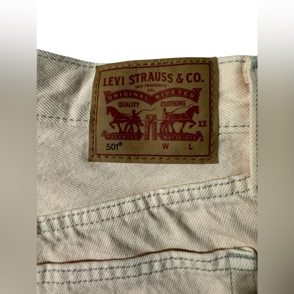 Levi’s High Rise 501 shorts - Picture 2 of 5